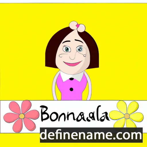 cartoon of the name Bonfilia