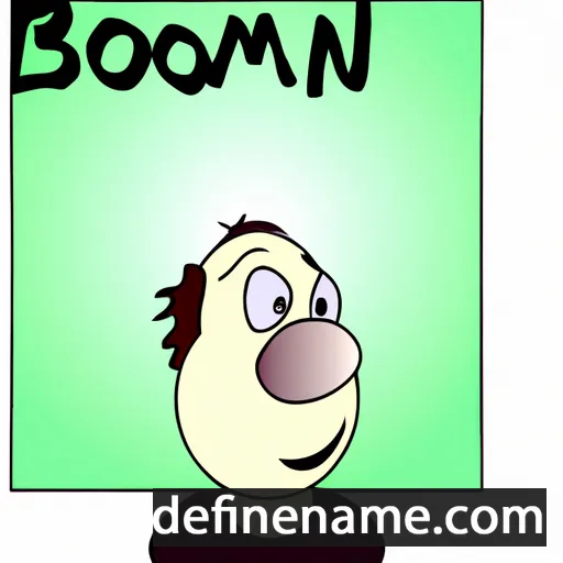 cartoon of the name Bonham