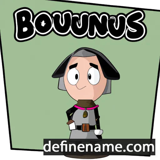 cartoon of the name Bonifacijus