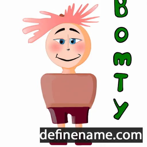 cartoon of the name Bonifatiy