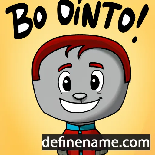 cartoon of the name Bonito