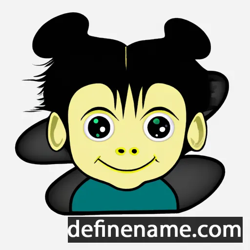 cartoon of the name Boonmee