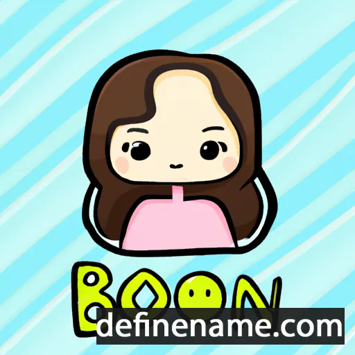 Bo-yeon cartoon