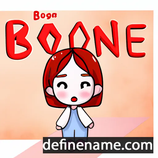 Bo-yeong cartoon