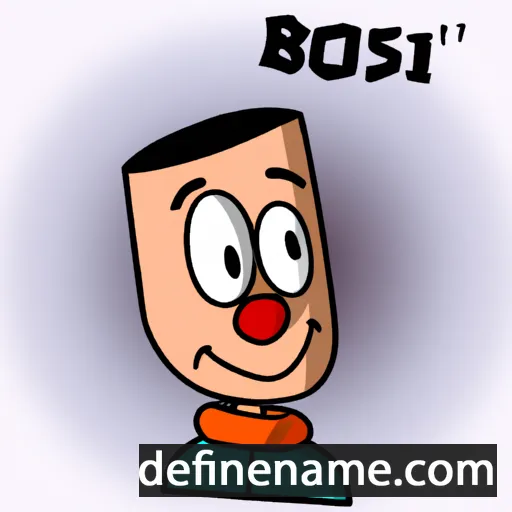 cartoon of the name Bósi