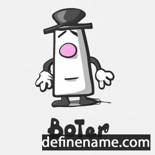 cartoon of the name Bótólfr