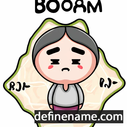 Boram-i cartoon