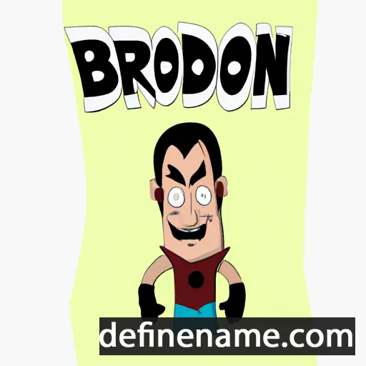 cartoon of the name Borondón