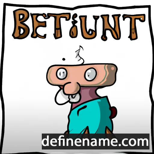 cartoon of the name Borromeu