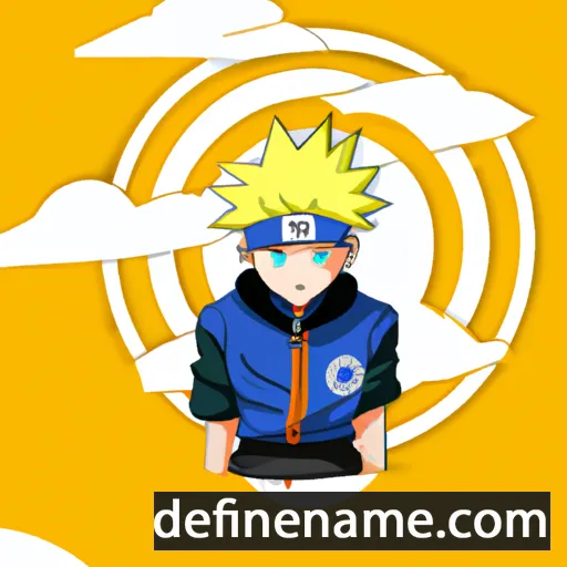 cartoon of the name Boruto