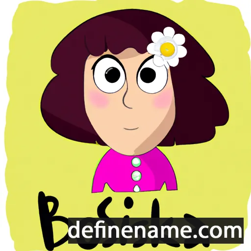 cartoon of the name Bosilka