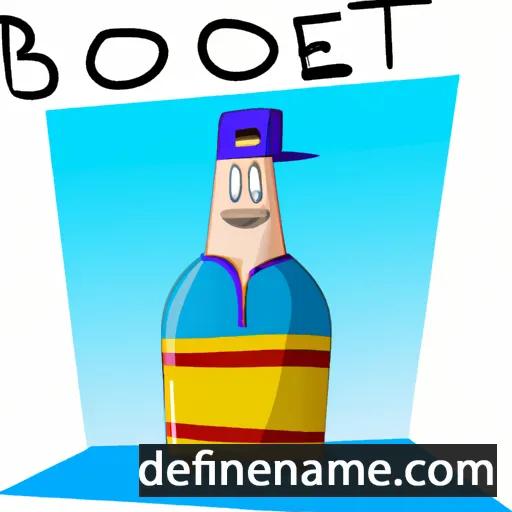 cartoon of the name Botel