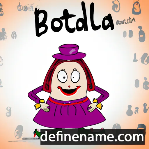 cartoon of the name Botilda