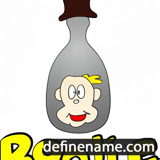 cartoon of the name Botille