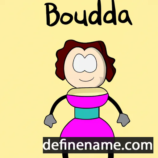 Boudiaca cartoon