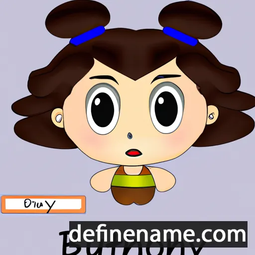 cartoon of the name Bounthavy