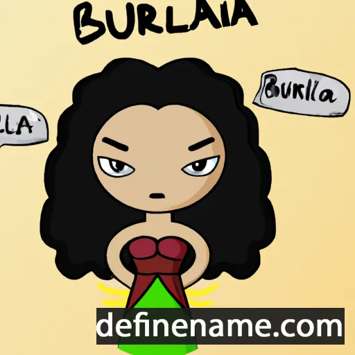 Bráulia cartoon