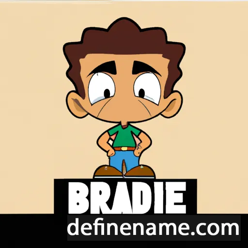 Bradie cartoon