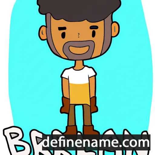 cartoon of the name Braelin