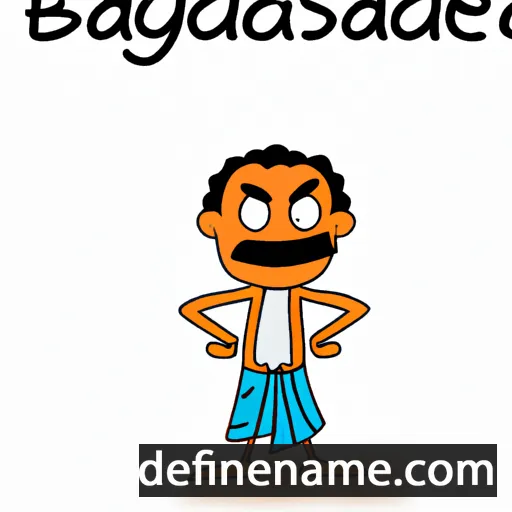 Bragadeesh cartoon