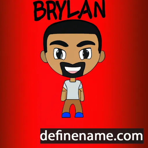 cartoon of the name Brailyn