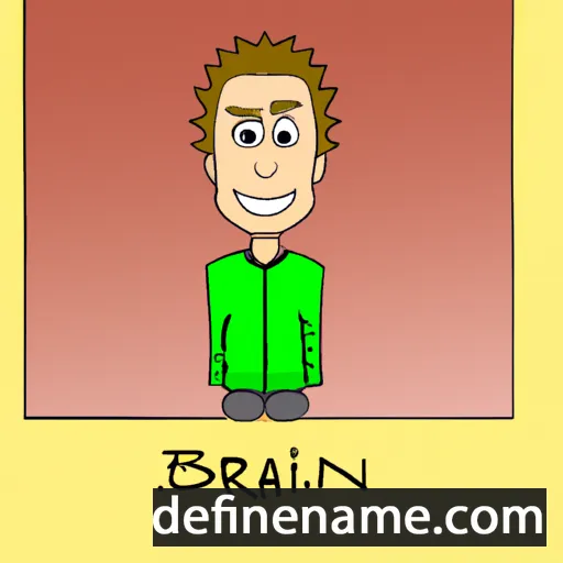 cartoon of the name Bralin