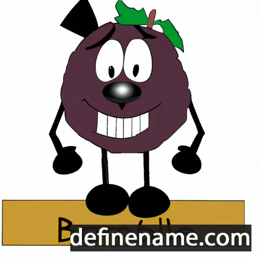 cartoon of the name Bramble