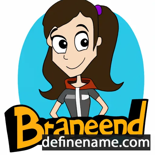 cartoon of the name Brandelyn