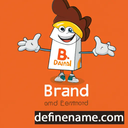 cartoon of the name Brandingi