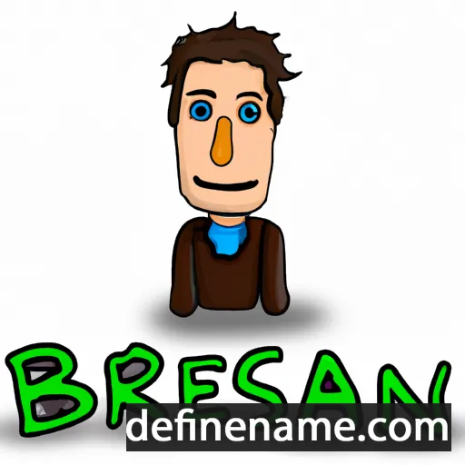 cartoon of the name Bransen