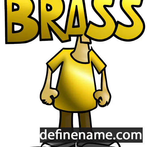 Brass cartoon