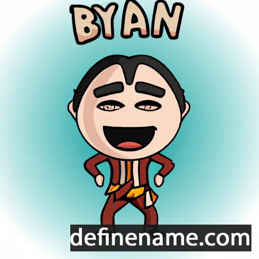 cartoon of the name Bratan