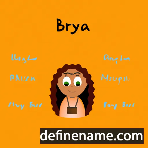 Braya cartoon