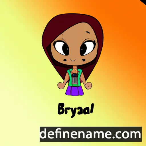 Brayla cartoon