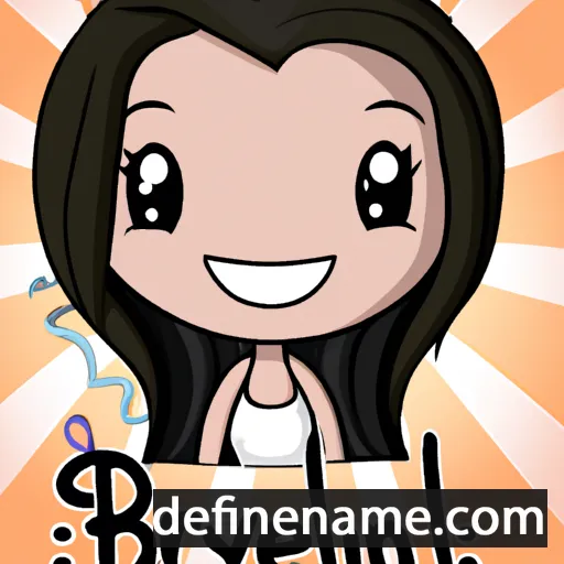 cartoon of the name Brayleen