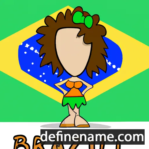 Brazilia cartoon