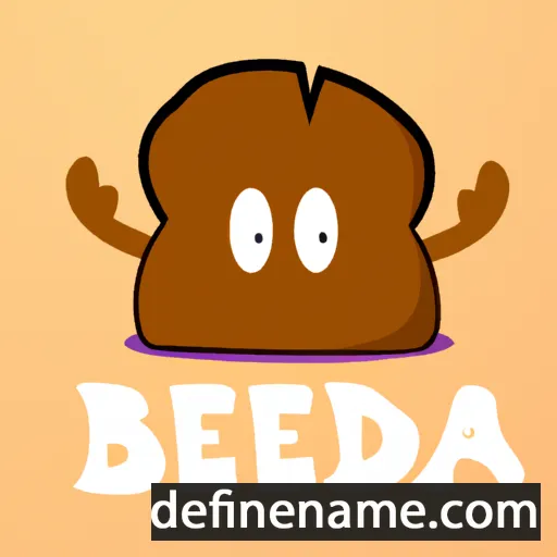 cartoon of the name Breada