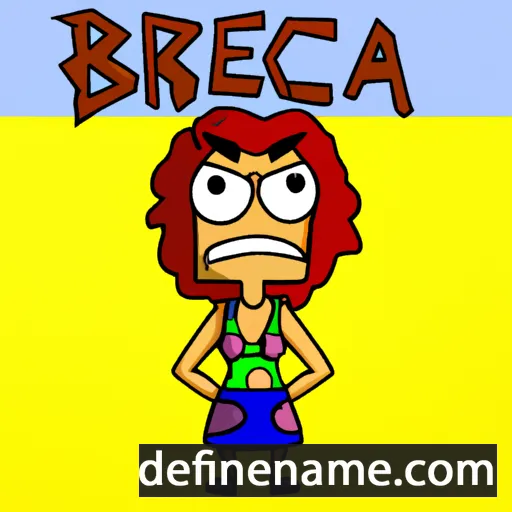 Breca cartoon