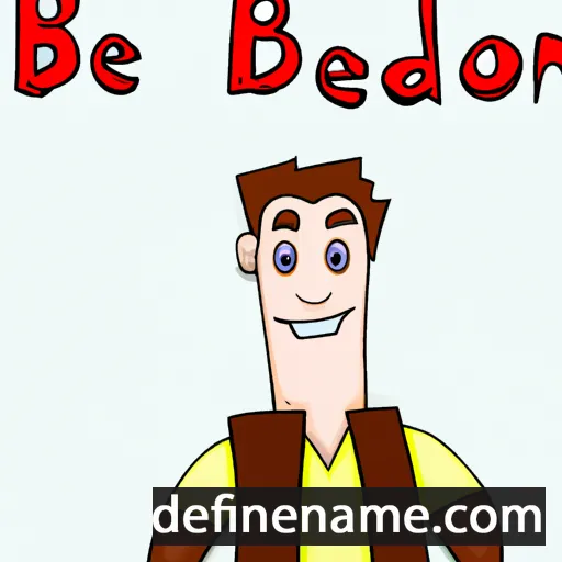 cartoon of the name Bredon