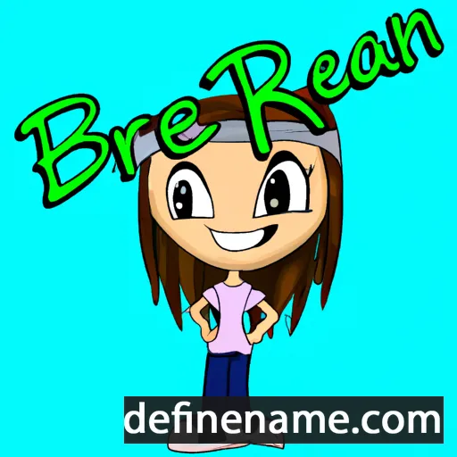 Breeann cartoon