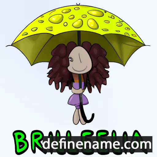 cartoon of the name Breella