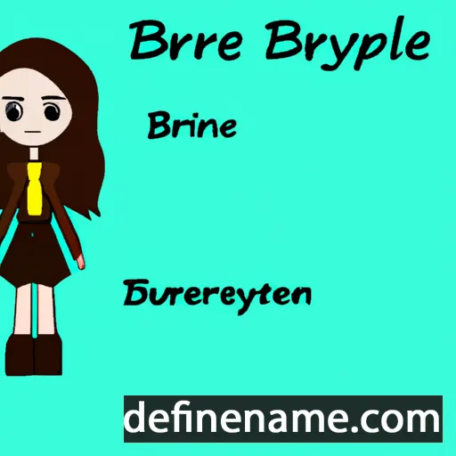 Breelynne cartoon