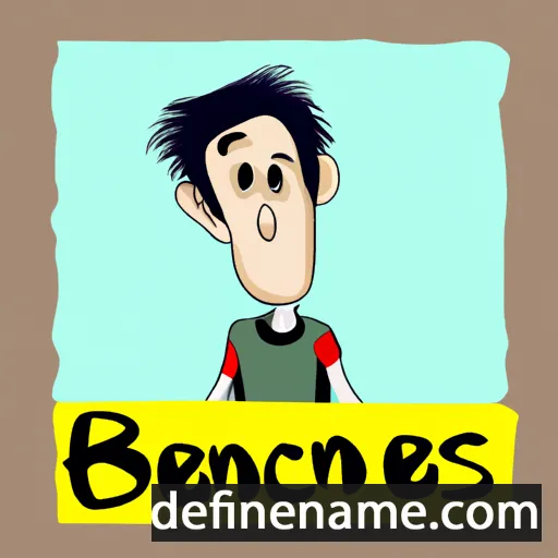 cartoon of the name Brencis