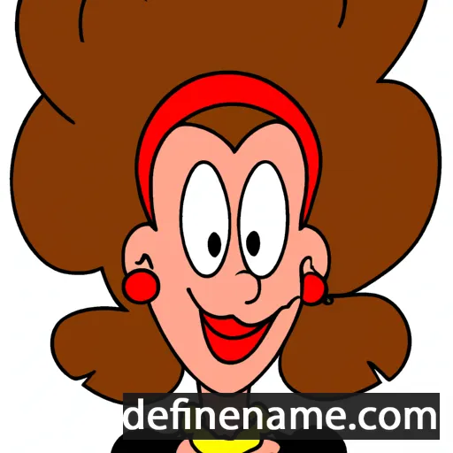 cartoon of the name Brendalee