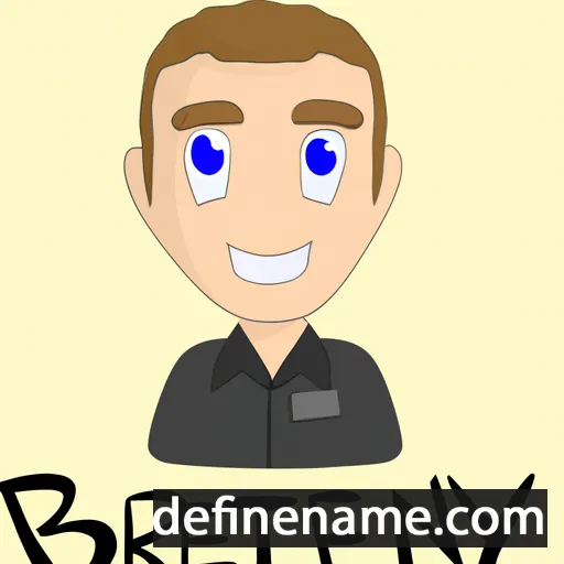 cartoon of the name Brentyn