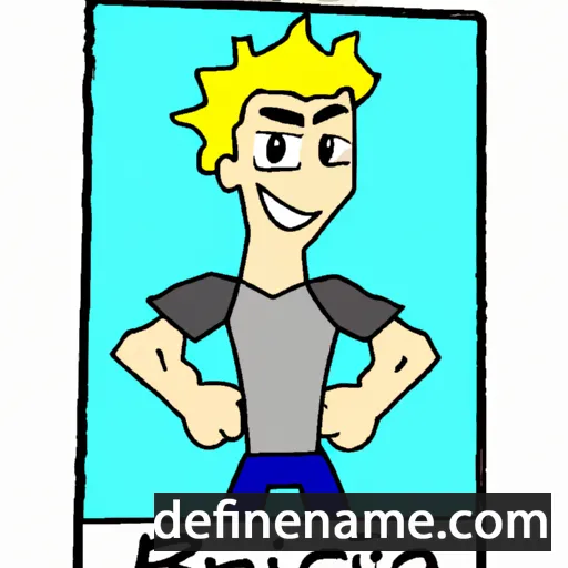 cartoon of the name Briagen