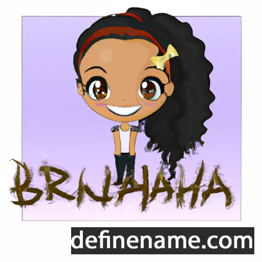 Briahnna cartoon