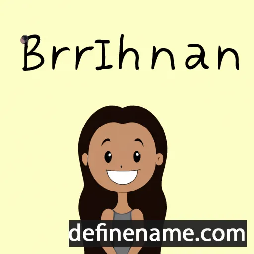 Briannah cartoon