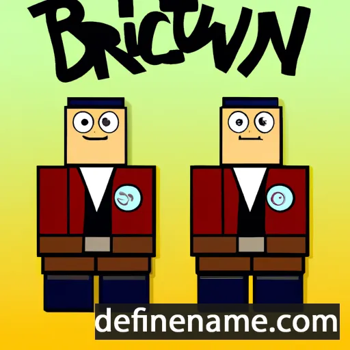 Brictwin cartoon