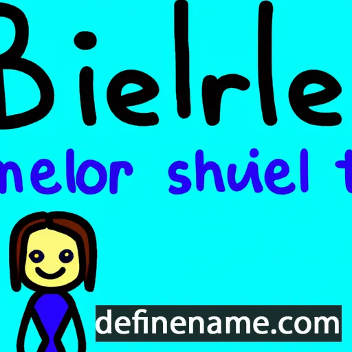 cartoon of the name Briell